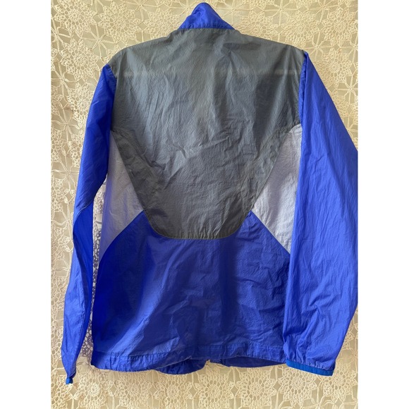 Nike Golf Windbreaker Jacket Full Zip Lightweight Blue Gray Mens Sz M - Picture 5 of 7